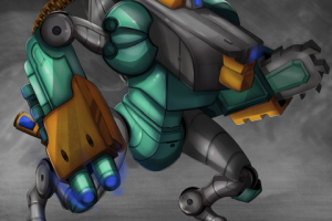 Дизайн робота для MetalCore видео игры