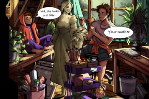 She looks just like...