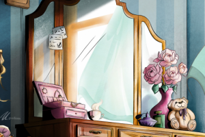 Bedroom mirror design