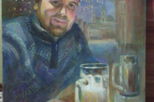 Портрет, масло