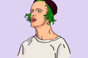 векторный портрет по фото