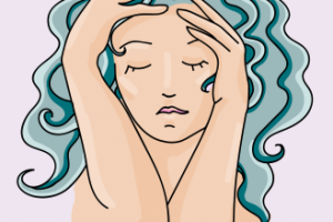 векторное изображение девушки