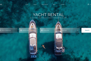 Сайт аренды яхт Sail