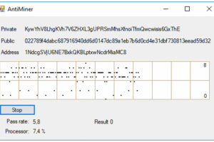 Генератор ключей Bitcoin AntiMiner