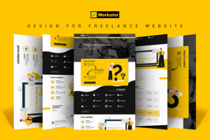 Landing page designe