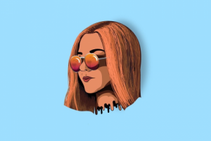 Векторный портрет