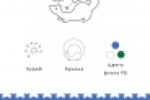 Туристический логотип города Уфа