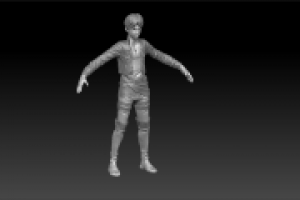 Eren Jeager (гейм диз - скульптинг)    8000 руб.