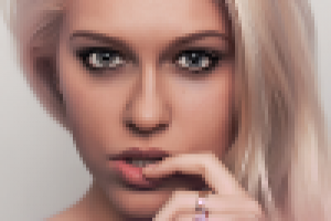 Не сложная ретушь