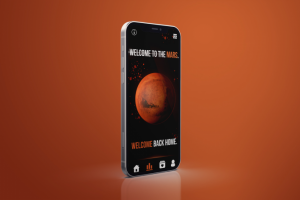 Мокап интерфейса Марс.