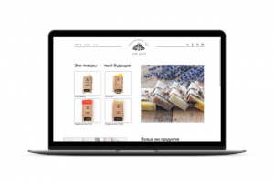 Веб-сайт эко товаров