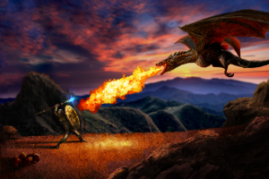 Средневековый Дракон