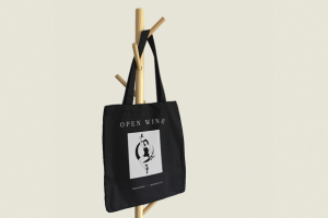 Сумка-шоппер для винного магазина