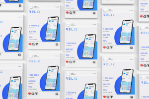 Презентация приложения для инстаграм @reliz