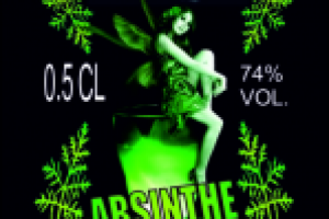 Этикетка Абсент