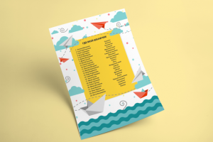 Листовка для садика