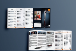 Брошура ножей