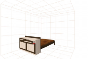 Кровать с тумбой