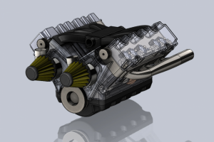 Двигатель в сборе