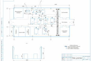 Планировка механообрабатывающего участка