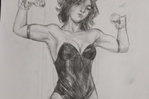 Набросок карандашом