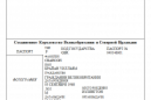 ПЕРЕВОД ПАСПОРТА С АНГЛИЙСКОГО НА РУССКИЙ