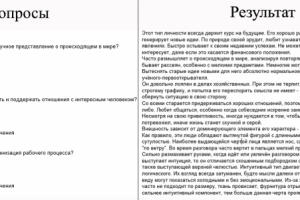 Соционический тест