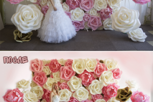 Обработка свадебного фото