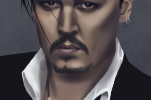 Портрет Джонни Деппа