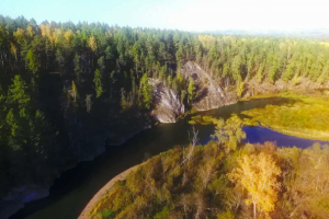 Монтаж ролика Поход в парк Оленьи ручьи
