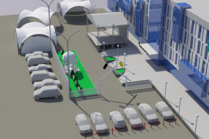 Площадка для вечернего мероприятия