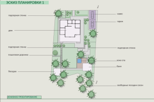 эскиз планировки