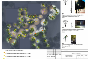 схема освещения
