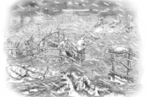 Иллюстрация к роману В. Юдкевича "Russkie сезоны"