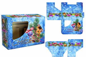 Упаковка новогодняя