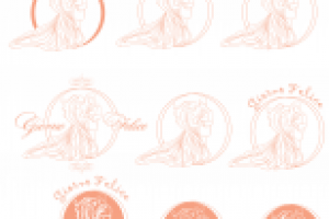 лого для свадебного салона