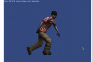Анимация бега и прыжка Unity3d (mecanim)