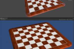 3d chessboard for mobile game