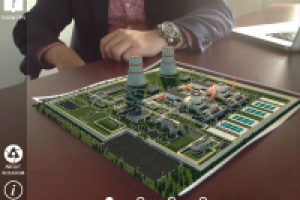 AR презентация для компании Росатом (совместный проект)