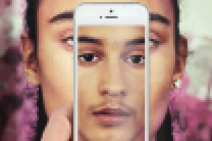 Дополненая реальность в глянцевом журнале WTF