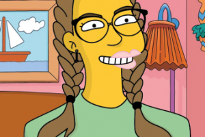 Портрет в стиле Симпсонов, №2