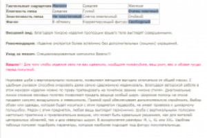 Наполнение магазина мехасайт