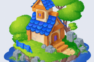 Домик с трубой (казуал)