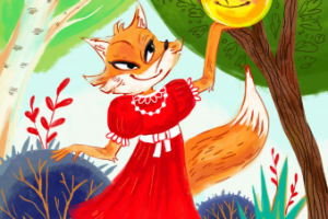 Иллюстрации к сказке "Колобок"