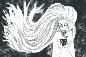 Иллюстрация к сборнику "Мрачные сказки" Г. Х. Андресена