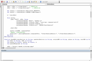 Отправка СМС из MS Access (сервис sms4b)