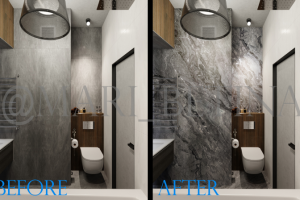 Изменение текстуры в интерьере 1