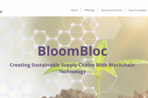 Site for Creating Sustainable Supply Chains With Blockchain Tech