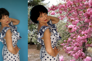 Замена фона