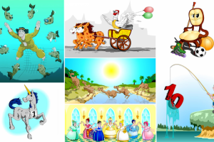 Детская книжка-считалка.